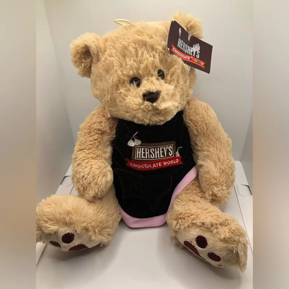 Hershey’s Other - Hershey’s Chocolate World Teddy Bear Plush in Dress